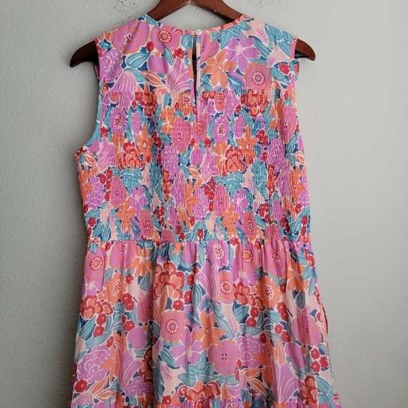 Banjanan Iris Dress in Bloomsbury Dawn size XXL NWT - Picture 4 of 9